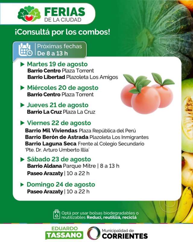 Ferias de la ciudad